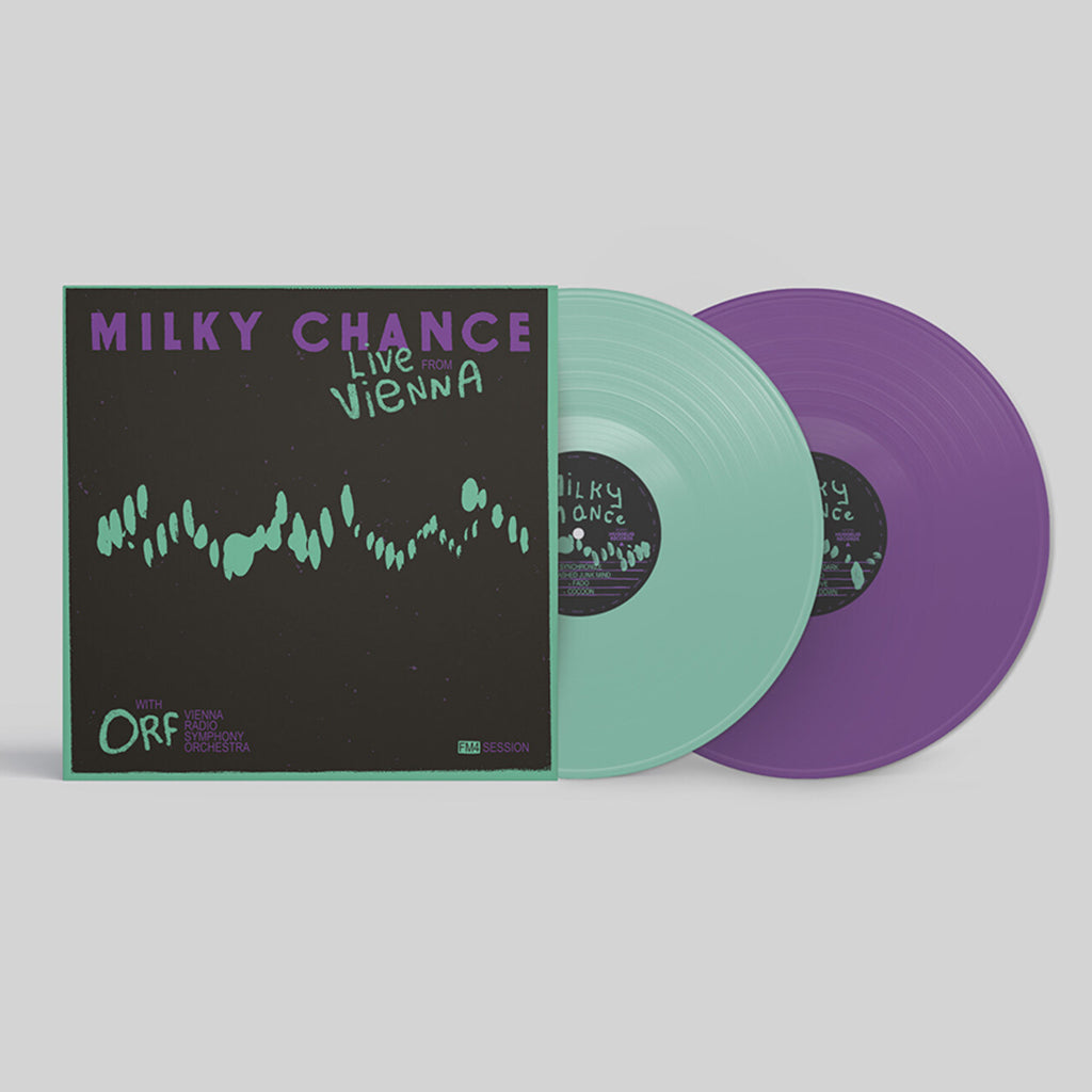 MILKY CHANCE - Live From Vienna (FM4 Sessions) - 2LP - Teal & Purple Vinyl [MAR 14]