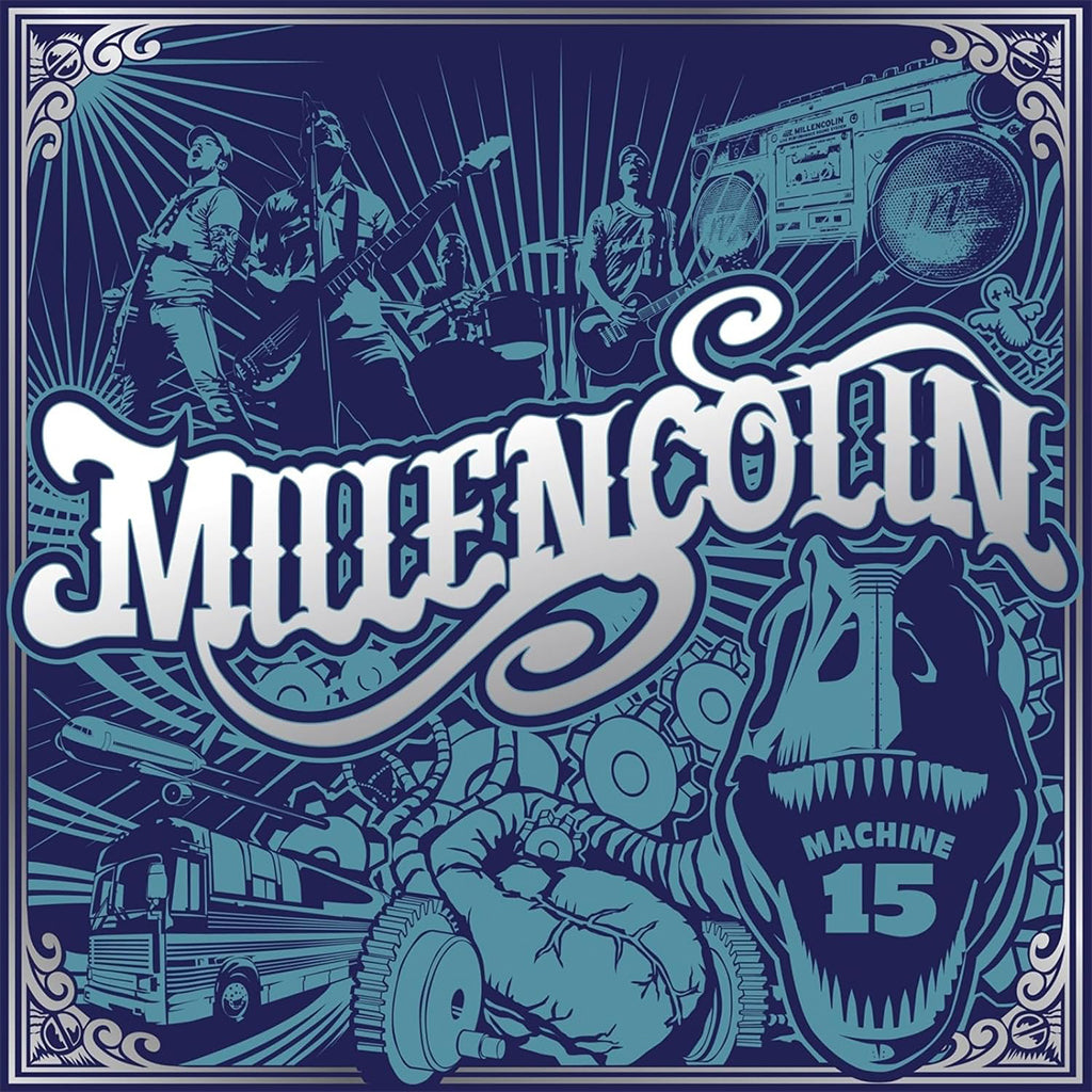 MILLENCOLIN - Machine 15 (15th Anniversary Remastered Edition) - LP - Dark Silver Vinyl