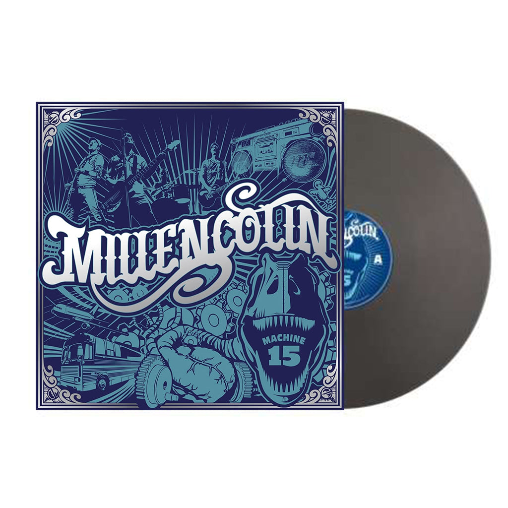 MILLENCOLIN - Machine 15 (15th Anniversary Remastered Edition) - LP - Dark Silver Vinyl