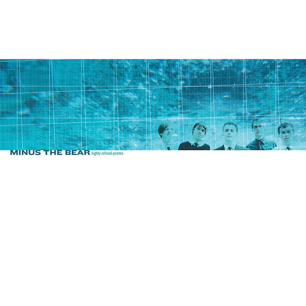 MINUS THE BEAR - Highly Refined Pirates (Repress) - LP - Blue Smoke Vinyl