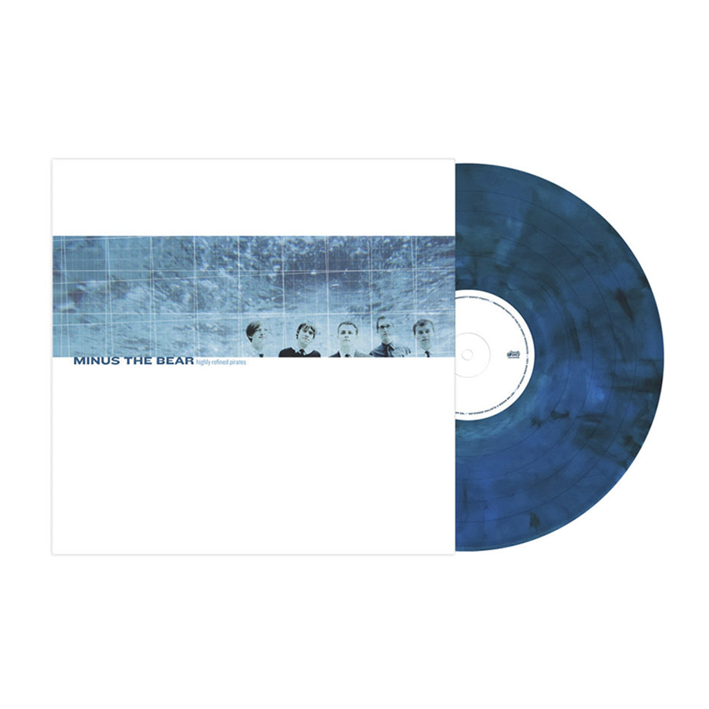 MINUS THE BEAR - Highly Refined Pirates (Repress) - LP - Blue Smoke Vinyl