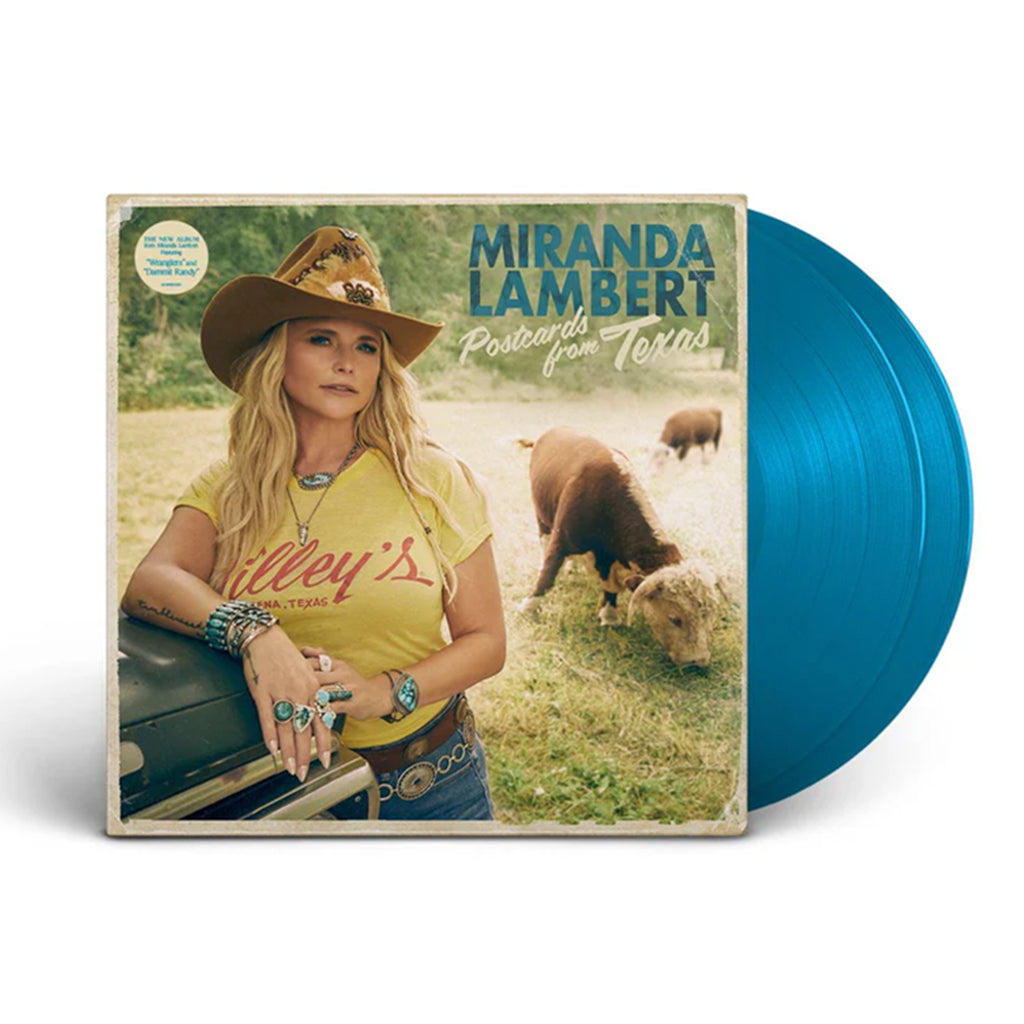 MIRANDA LAMBERT - Postcards From Texas - 2LP - Blue Vinyl [SEP 13]