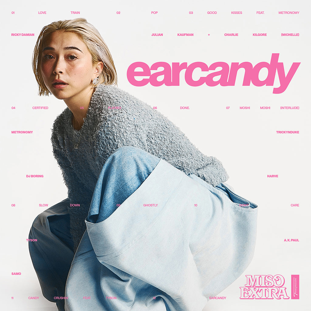 MISO EXTRA - Earcandy (w/ Bonus Sticker Pack) - LP - Baby Pink Vinyl [MAY 16]