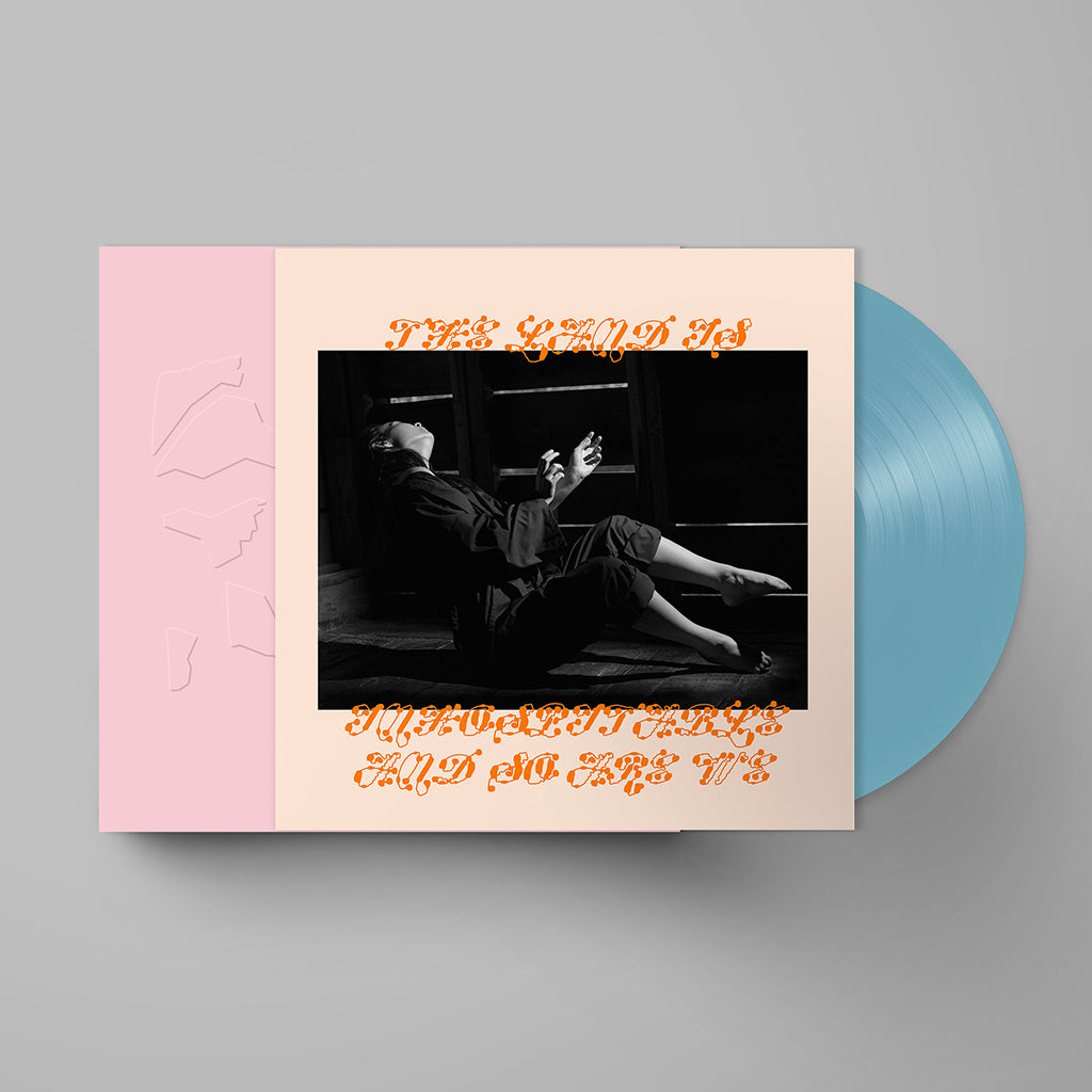 MITSKI - The Land Is Inhospitable And So Are We (in Pink Die-Cut Slipcase) - LP - Robin Egg Blue Vinyl