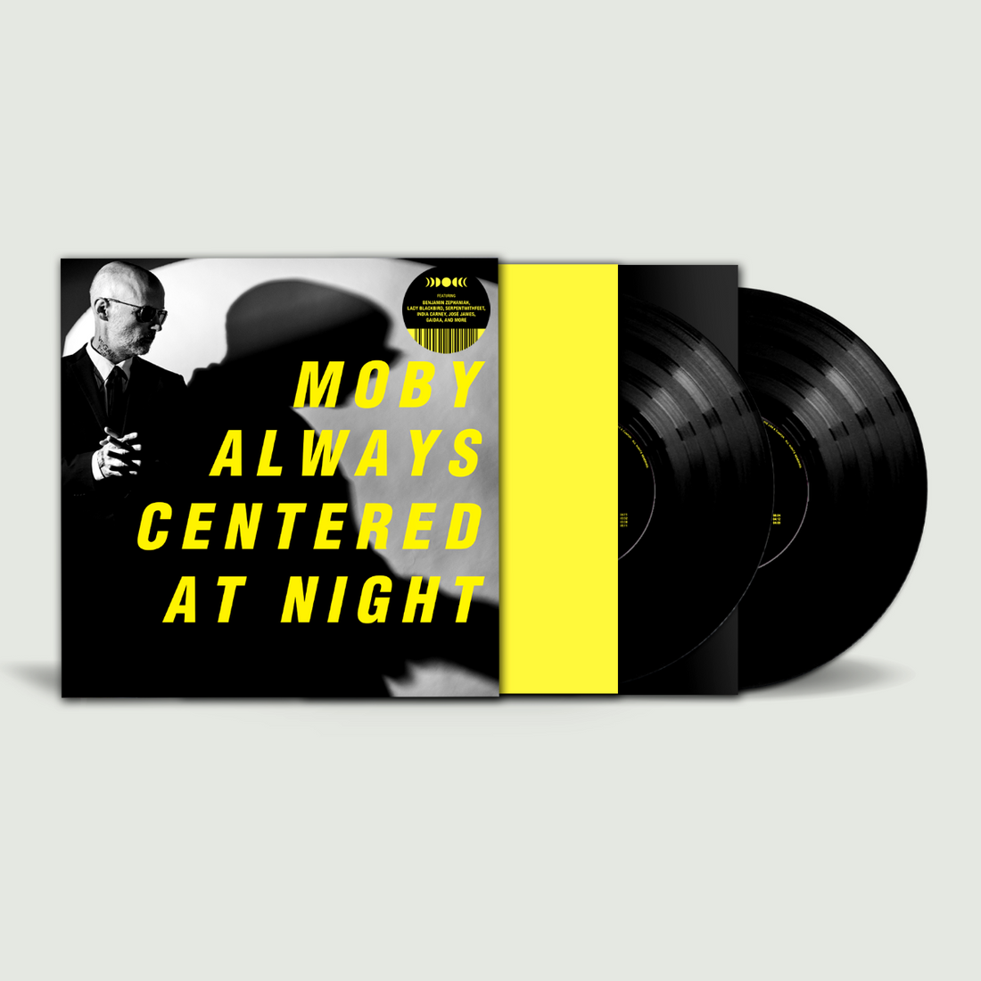MOBY - Always Centered At Night - 2LP - Black Vinyl