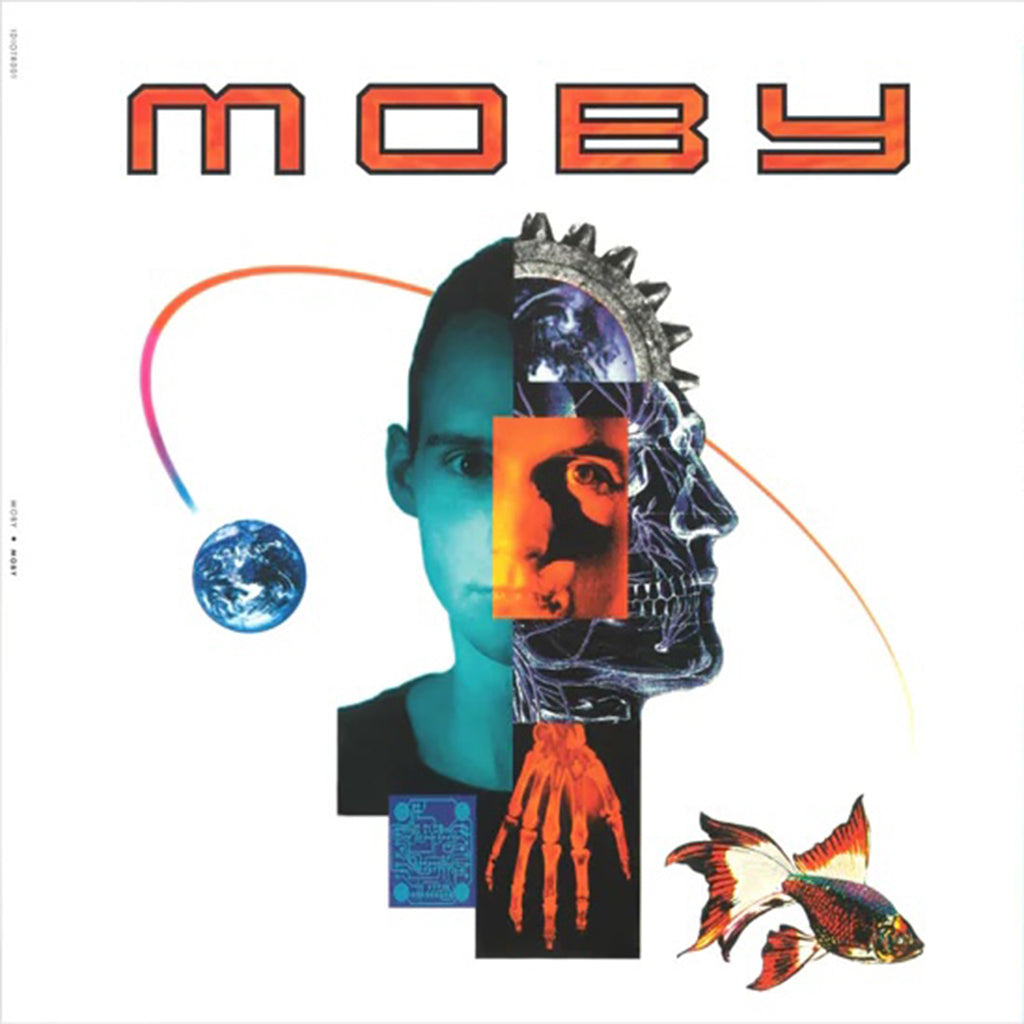 MOBY - Moby (Reissue) - LP - Black & White Marble on Blue Vinyl