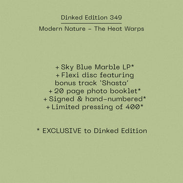 MODERN NATURE - The Heat Warps - LP - Vinyl - Dinked Edition #349 [SEP 12]