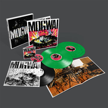 MOGWAI - The Bad Fire (Deluxe Edition w/ Bonus Demos LP + CD Version) - 2LP - Green Vinyl Box Set