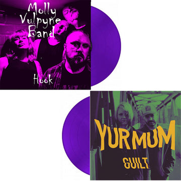 MOLLY VULPYNE BAND - "Hook" | YUR MUM - "Guilt"- (Split) 7'' - Purple Vinyl