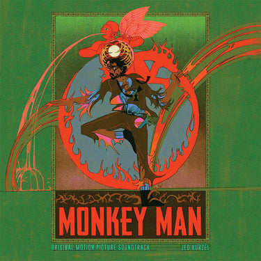 JED KURZEL - Monkey Man (Original Soundtrack) [Reissue] - 2LP - Deluxe Blood Red, Black, and Metallic Gold Coloured Vinyl [OCT 18]