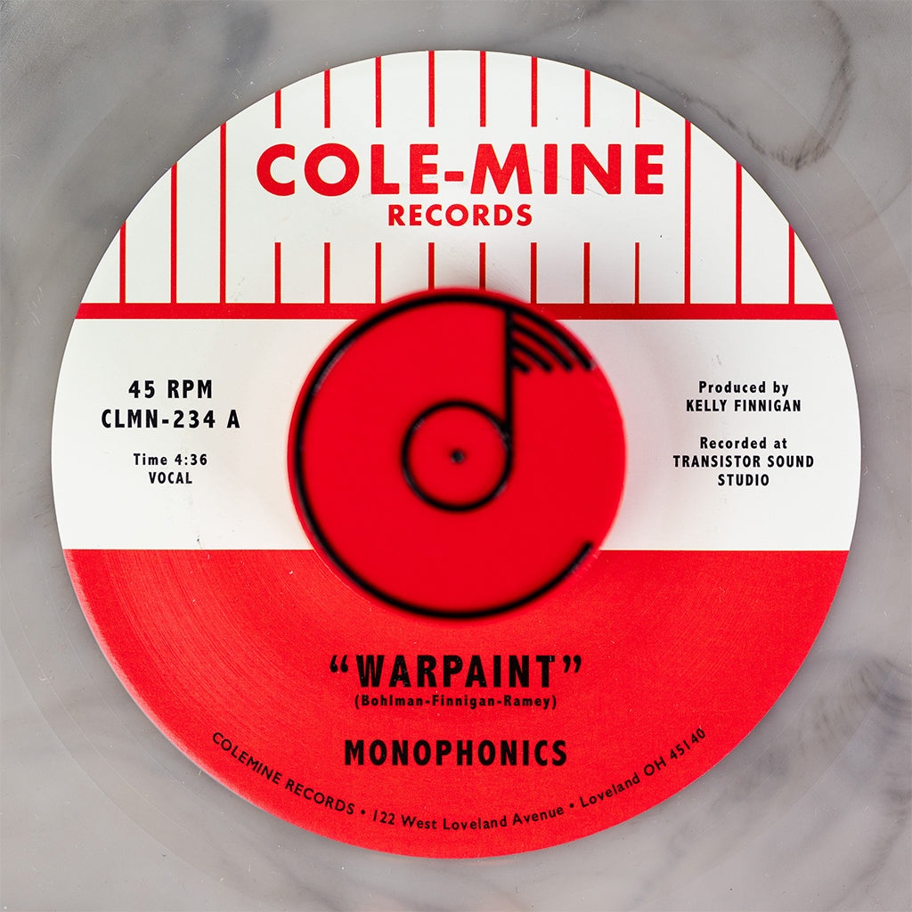 MONOPHONICS & KELLY FINNIGAN Warpaint / Crash & Burn 7'' Natural