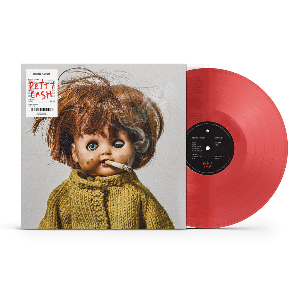 MONSTER FLORENCE - Petty Cash EP - 12'' - Transparent Red Vinyl [SEP 19]