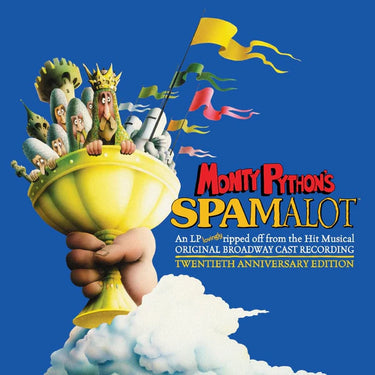 ORIGINAL BROADWAY CAST - Monty Python's Spamalot (O.B.C Recording) [20th Anniversary Edition] - 2LP - Deluxe 'Holy Grail Gold' Colour Vinyl