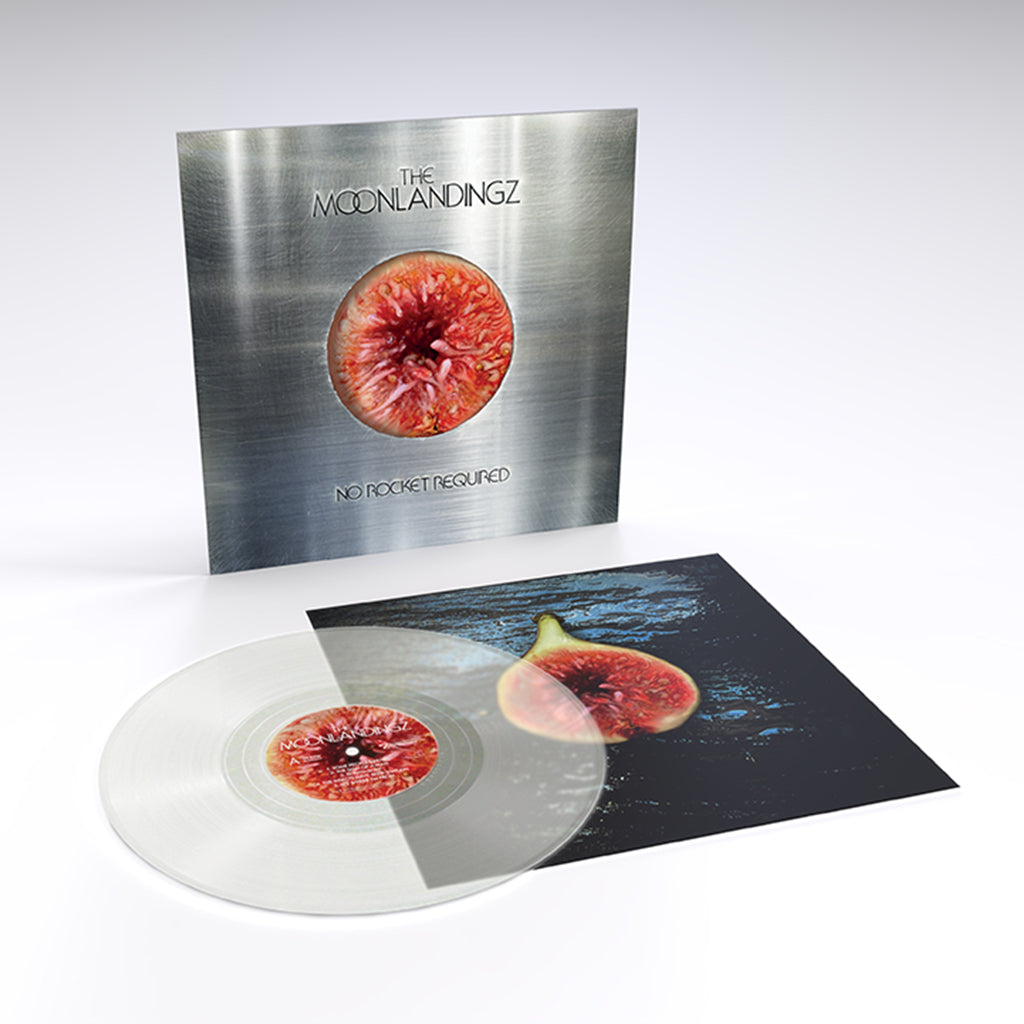 THE MOONLANDINGZ - No Rocket Required - LP - Transparent Milky Clear Vinyl