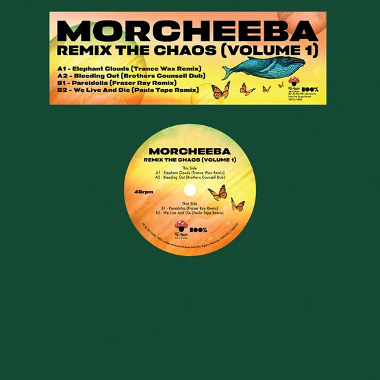 Morcheeba - Escape The Chaos (The Remixes) - 12" - Limited Edition Red Vinyl  [Record Store Day 2026]