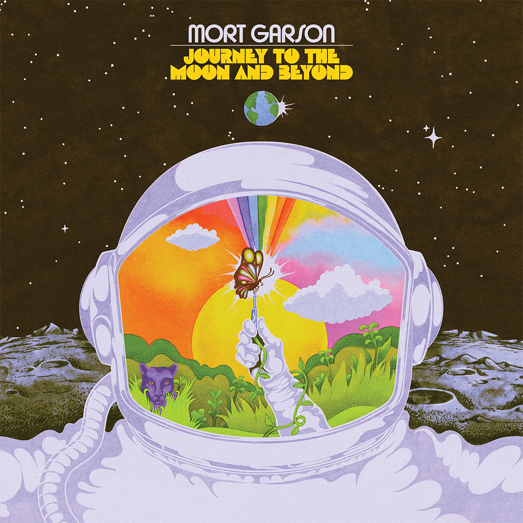 MORT GARSON - Journey To The Moon And Beyond (In Die-Cut Sleeve with Fold-Out Poster) - LP - Mars Red Vinyl