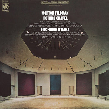 MORTON FELDMAN - Rothko Chapel / For Frank O'Hara (50th Anniversary Edition) - LP - 180g Vinyl [JAN 9]