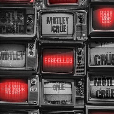 MÖTLEY CRÜE - Cancelled - 12'' EP - Red & Black Splatter Vinyl