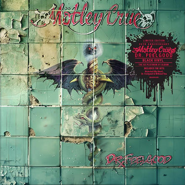 MÖTLEY CRÜE - Dr. Feelgood (35th Anniversary Edition) - LP - Ghostly Green Vinyl