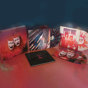 MÖTLEY CRÜE - Theatre Of Pain (40th Anniversary Deluxe Edition w/ Hardcover Book) - 4LP - Multi Colour Splatter Vinyl Box Set [NOV 28]