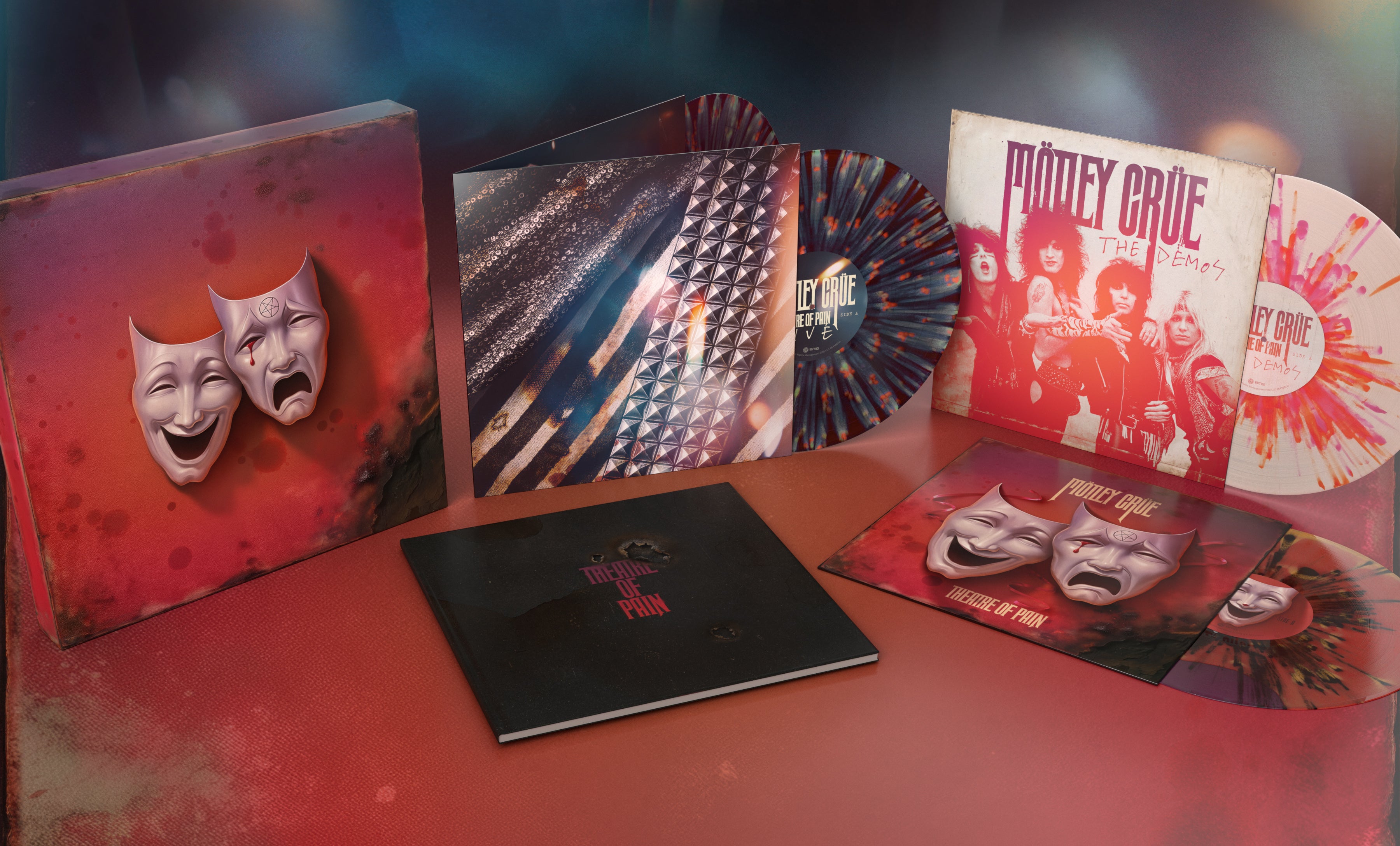 MÖTLEY CRÜE『Crücial Crüe』BOX SET 【未開封】 モトリー・クルー 名盤5タイトル格納 ”全世界10,000セット限定