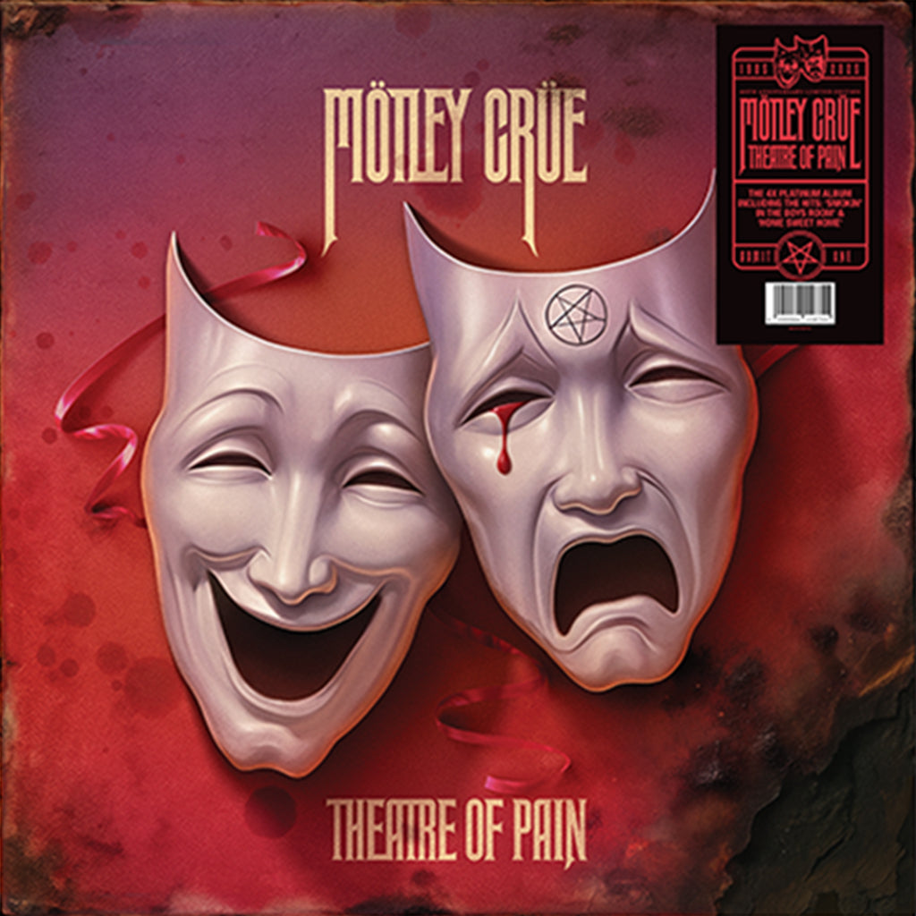 MÖTLEY CRÜE - Theatre Of Pain (40th Anniversary) - LP - Black Vinyl [NOV 28]