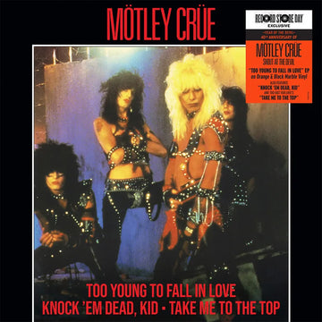 MÖTLEY CRÜE - Too Young To Fall In Love - Shout At The Devil 40th EP [Black Friday 2023] - 12'' - Red Vinyl [NOV 24]
