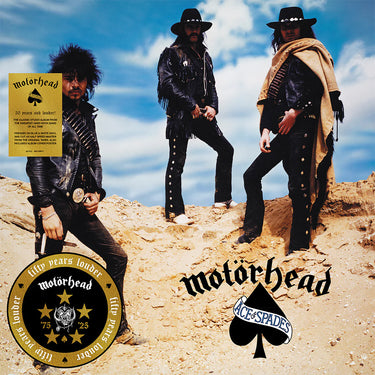 MOTÖRHEAD - Ace Of Spades (50th Anniversary Edition w/ Poster) - LP - Blue & White Vinyl