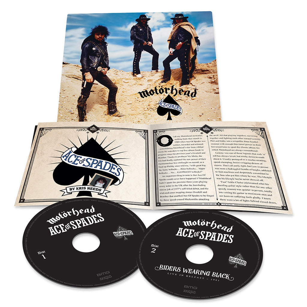 MOTÖRHEAD - Ace Of Spades (Deluxe Remastered Edition) - 2CD [MAY 2]