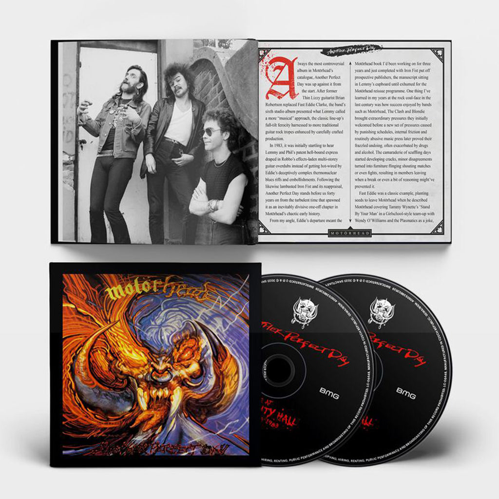 MOTÖRHEAD - Another Perfect Day (40th Anniversary Deluxe Edition) - 2CD Mediabook [NOV 3]