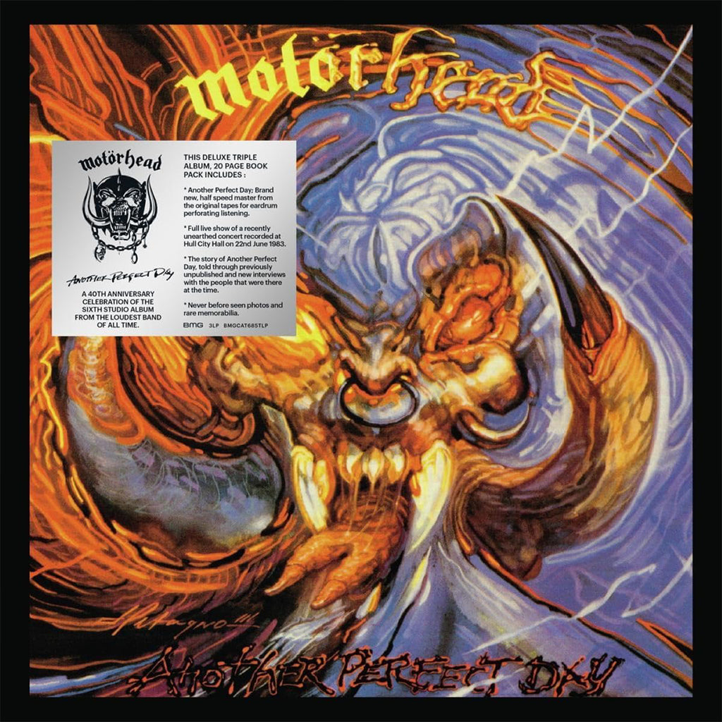 MOTÖRHEAD - Another Perfect Day (40th Anniversary Deluxe Edition) - 3LP - Vinyl Book Pack [NOV 3]