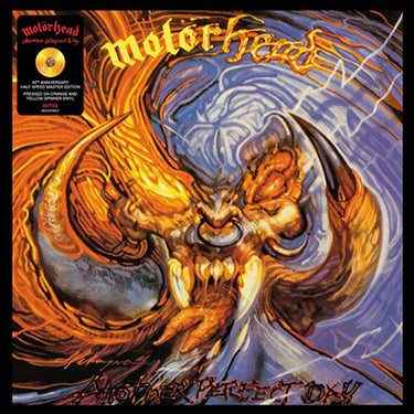 MOTÖRHEAD - Another Perfect Day (40th Anniversary Half-Speed Master Edition) - LP - Orange and Yellow Spinner Vinyl
