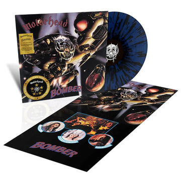 MOTÖRHEAD - Bomber (50th Anniversary Edition w/ Poster) - LP - Dark Blue & Black Splatter Vinyl [FEB 28]