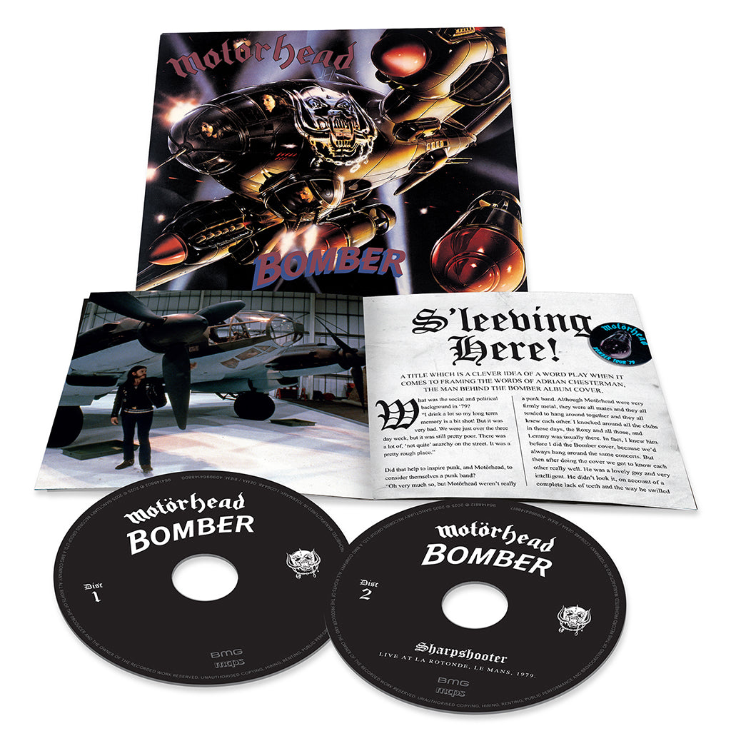 MOTÖRHEAD - Bomber (Deluxe Remastered Edition) - 2CD [MAY 2]