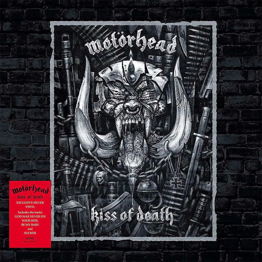 MOTÖRHEAD - Kiss Of Death (2023 Reissue) - LP - Silver Vinyl