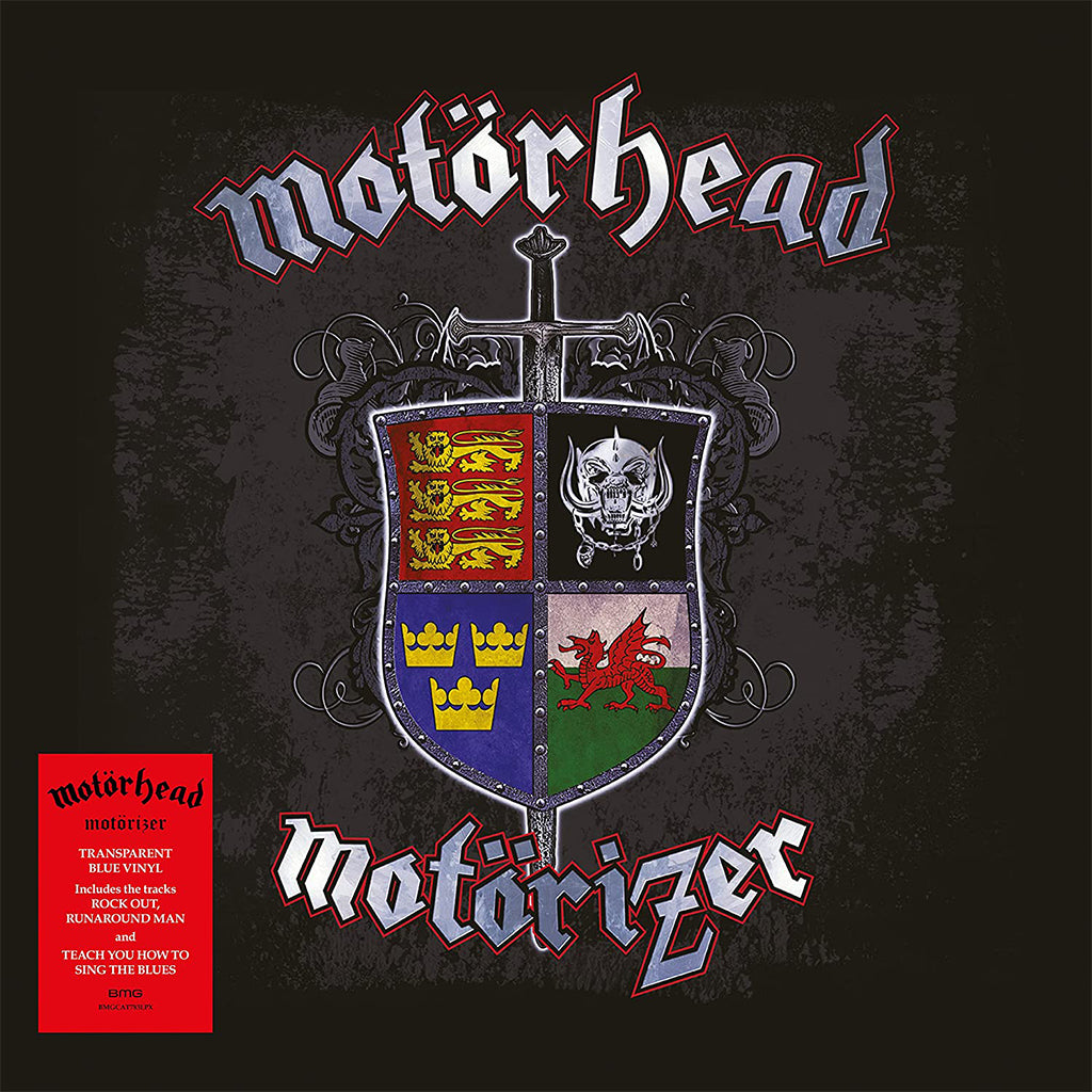 MOTÖRHEAD - Motörizer (2023 Reissue) - LP - Transparent Blue Vinyl