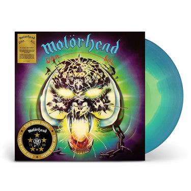 MOTÖRHEAD - Overkill (50th Anniversary Edition w/ Poster) - LP - Turquoise & Blue Splatter Vinyl