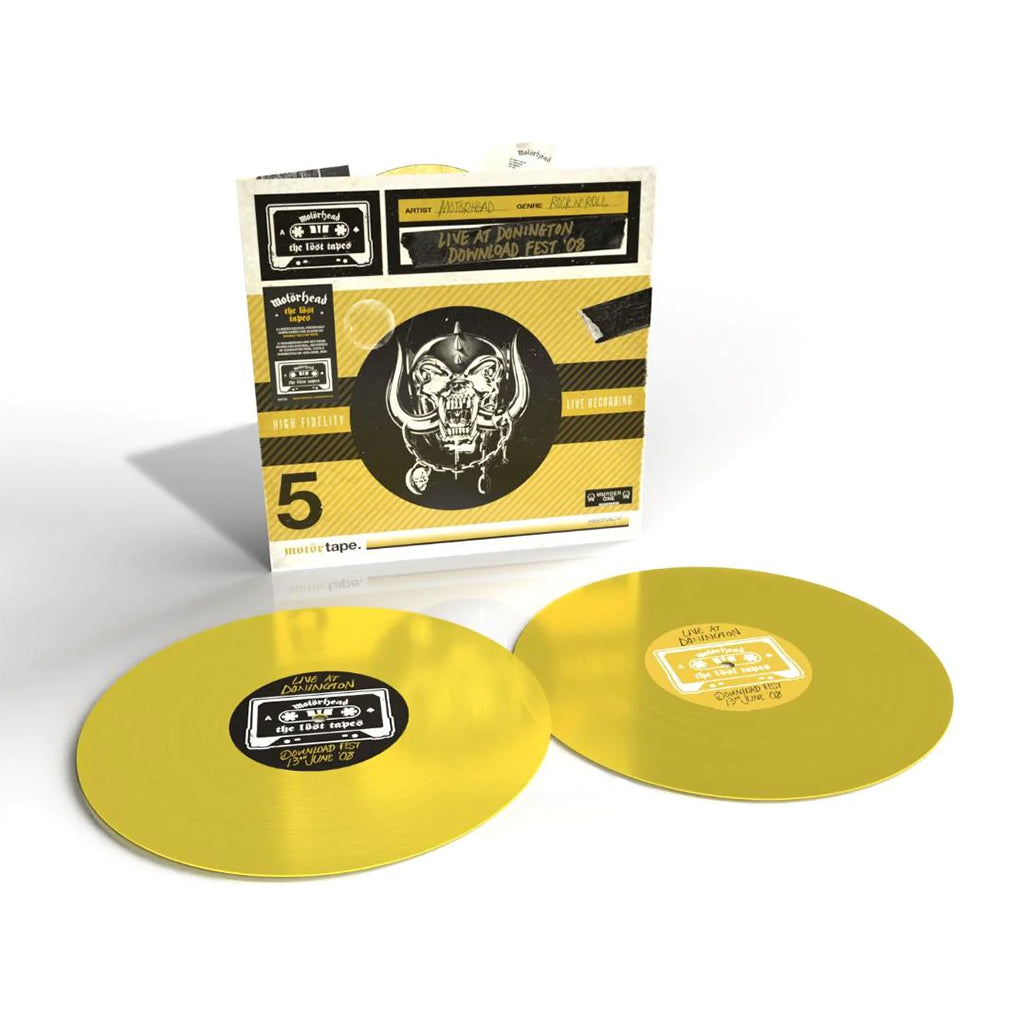 MOTÖRHEAD - The Löst Tapes Vol 5 (Live At Donnington 2008) - 2LP - Yellow Vinyl
