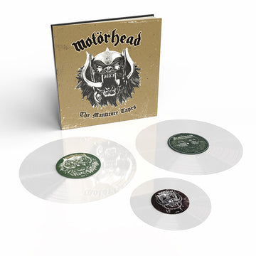 MOTÖRHEAD - The Manticore Tapes (Super Deluxe Bookpack Edition) - 2LP + 7'' - Clear Vinyl [JUN 27]