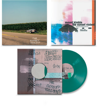 MOUNT KIMBIE - The Sunset Violent - LP - Petrol Blue Transparent Vinyl