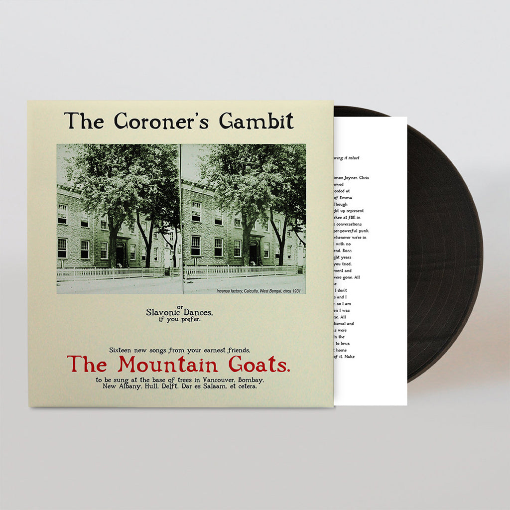 THE MOUNTAIN GOATS - The Coroner's Gambit (2024 Reissue) - LP - Vinyl
