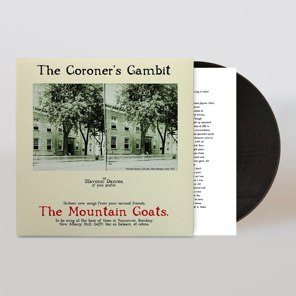 THE MOUNTAIN GOATS - The Coroner's Gambit (2024 Reissue) - LP - Vinyl [JUN 28]