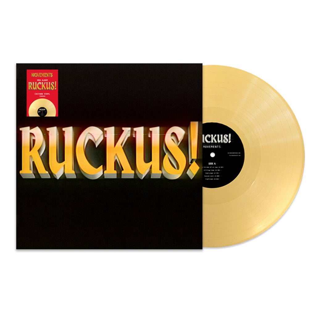 MOVEMENTS - Ruckus! - LP - Custard Coloured Vinyl