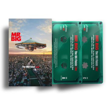 MR. BIG - The BIG Finish Live - 2 x MC - Cassette Tape [SEP 6]