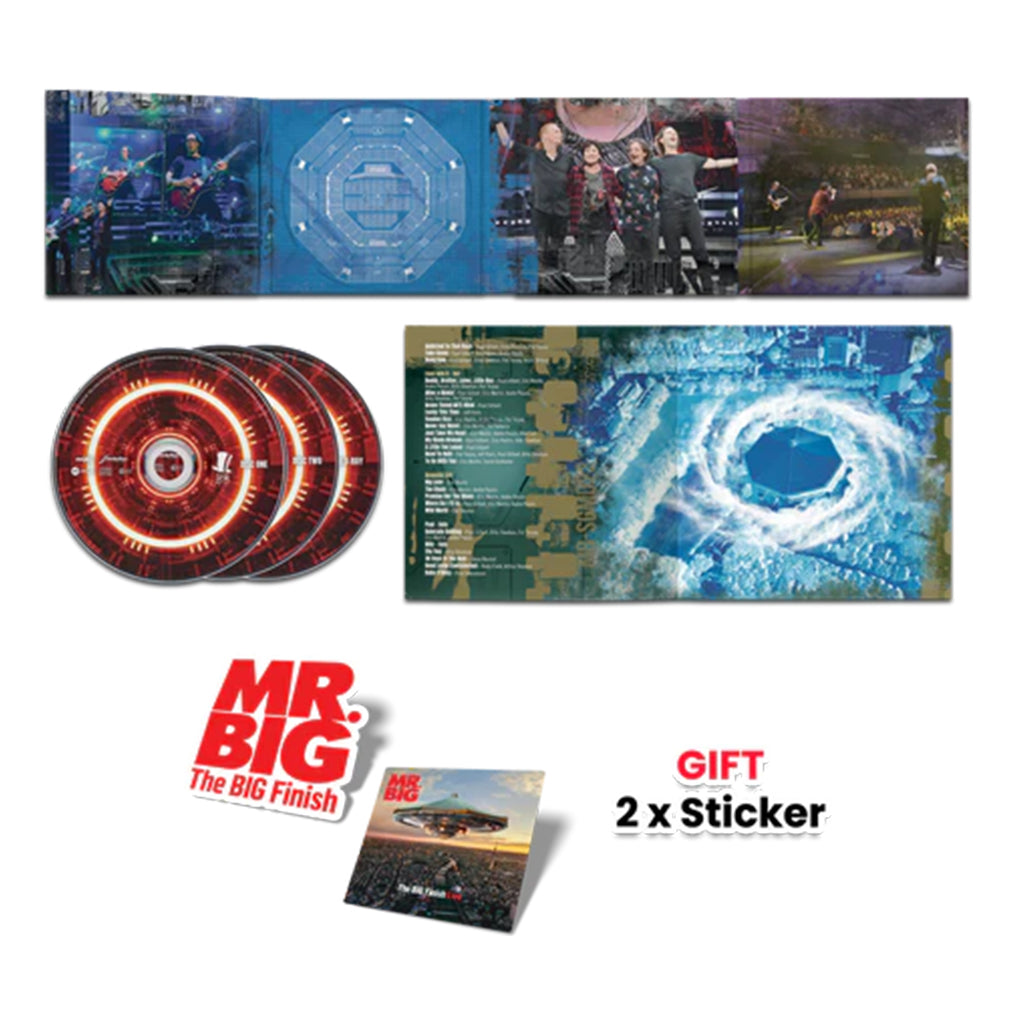MR. BIG - The BIG Finish Live - 2 x MQA-CD + Blu-ray [SEP 6]