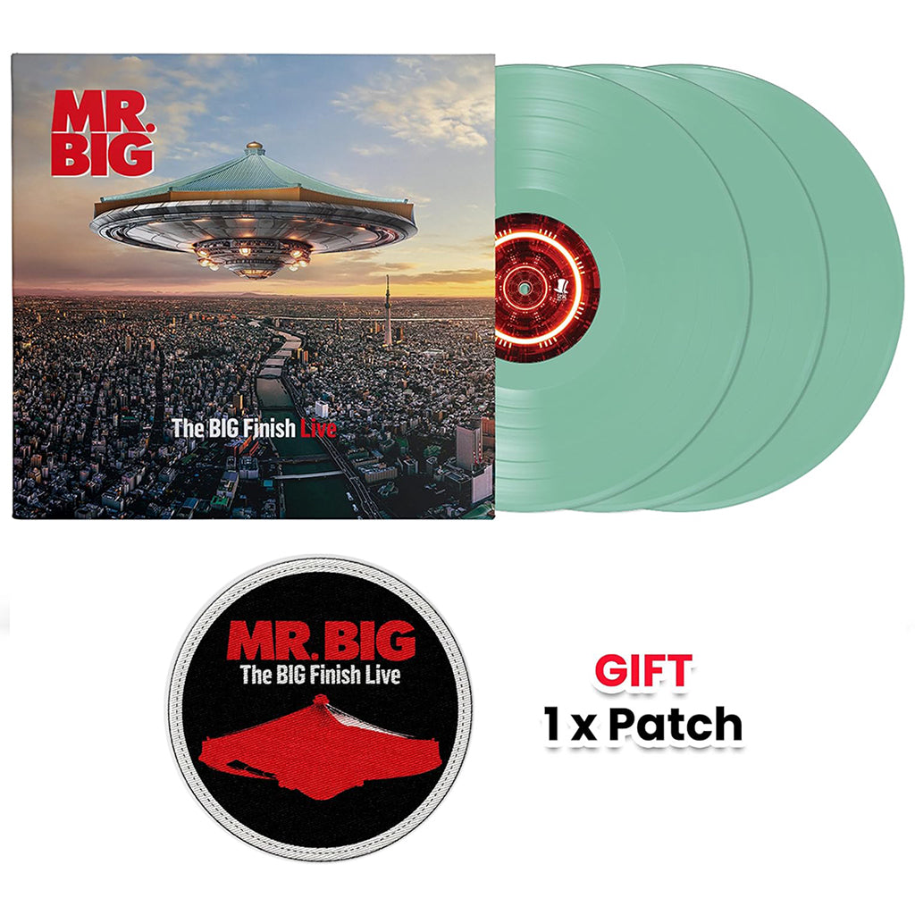 MR. BIG - The BIG Finish Live - 3LP - 180g Mint Colour Vinyl