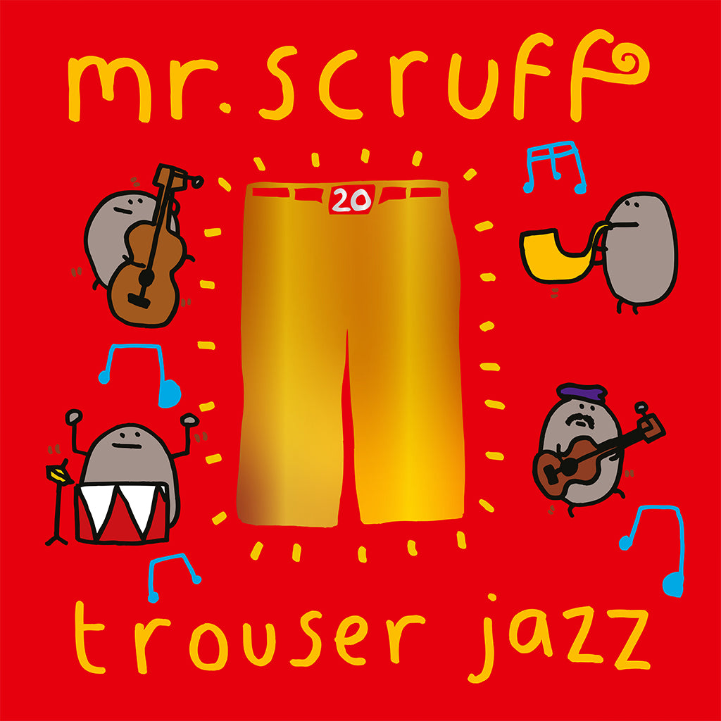 MR SCRUFF - Trouser Jazz (Deluxe 20th Anniversary Reissue) 2LP - Blue / Red Vinyl