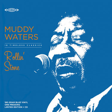MUDDY WATERS - Rollin' Stone - LP - Blue Vinyl + CD [Record Store Day 2025]