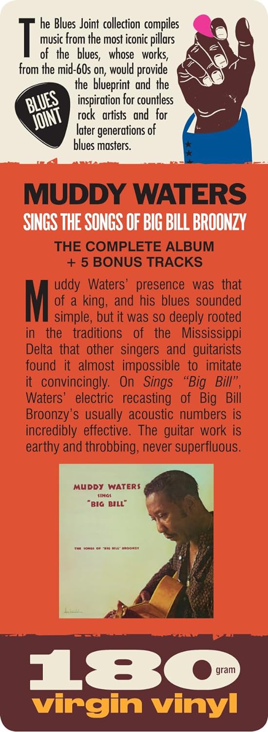 MUDDY WATERS - Sings Big Bill (2023 Reissue with 5 bonus tracks) - LP - 180g Vinyl [NOV 17]