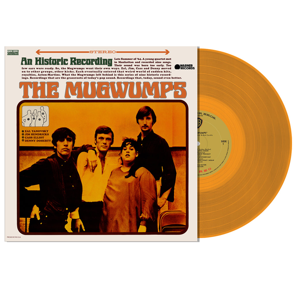 THE MUGWUMPS - The Mugwumps (Sundazed Reissue) - LP - Orange Vinyl